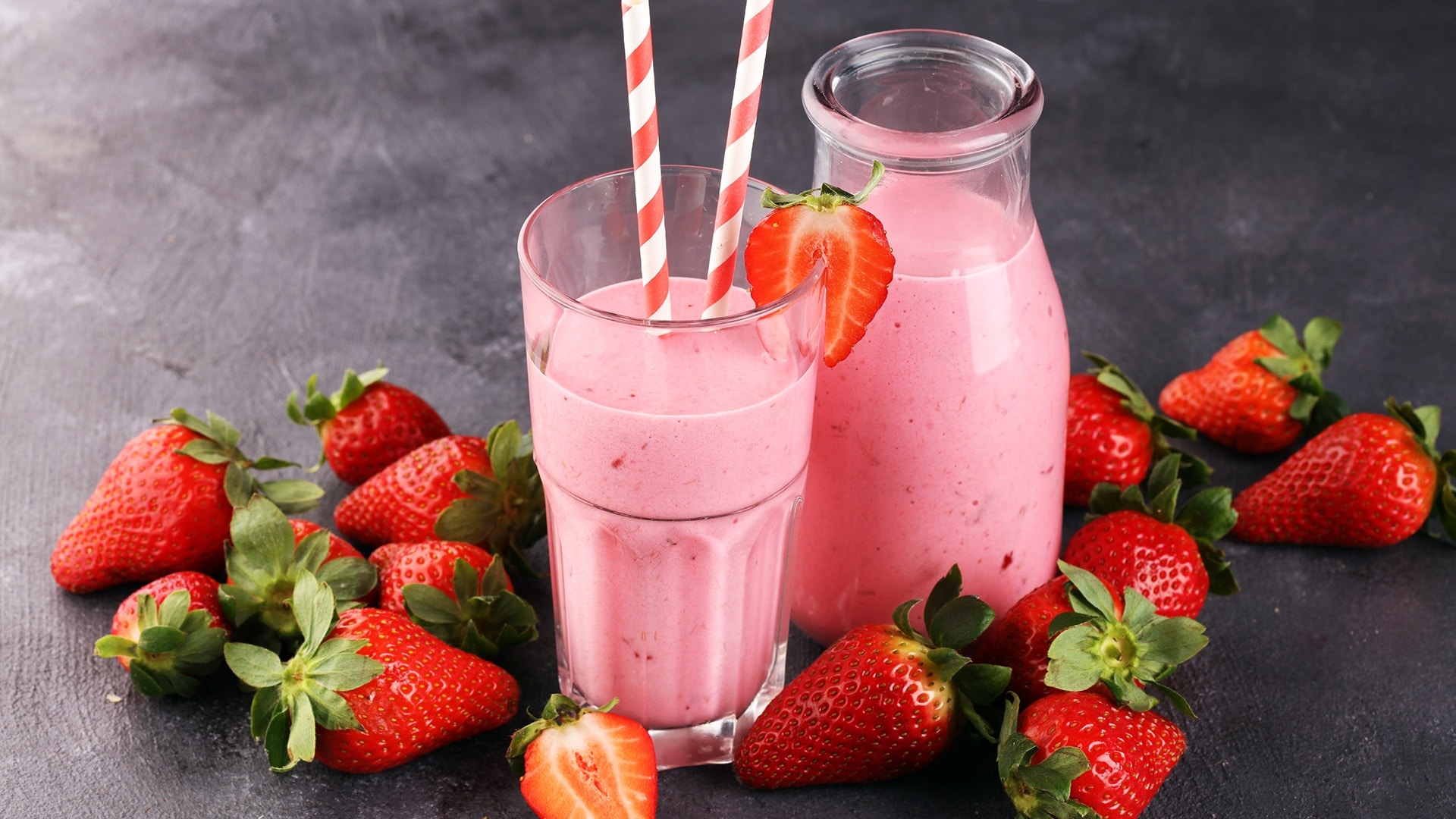 Strawberry-Milkshake